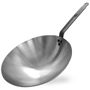Wok Carbone Plus 12/10, Rounded Shape,