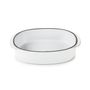 Caractere Rektangulæroblong Ildfast 19X13Cm White Cumulus