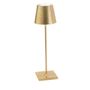 Poldina Pro Bordlampe Gull Ø11X38Cm Led Opplading.