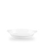 White Cookware Medium Oval Eared Ildfast 28 X 15.6Cm