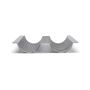 Double Baguette Perforiert Baking Tray
