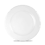 White Profile Tallerken 21Cm
