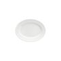 SNOW Platter with rim oval 24cm - H:25cm