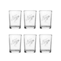 Porsgrund Vannglass 250 Ml. 6 Pk. - Norgesglass