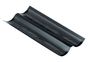 GOBEL Obsidian non-stick perforated French baguette baking pan - 380 x 160 mm