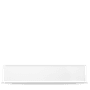 Plastic Rect White Melamine Fat 46 X 10Cm