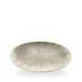 Stone Agate Grey Oval Chefs Tallerken 29.9 X 15Cm
