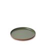 CONTRE JOUR Plate 21cm Olive green