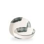Tide Black Organic Walled Bowl 20cm H:4.5cm