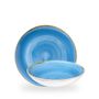 Stonecast Cornflower Blue Coupe Bolle 24.8Cm
