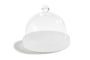 Podium B&B Tallerken Med Dome Nacryl White