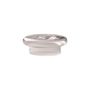 GRAVITY High Plate 132x50mm bronze - H:50cm