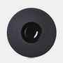Sphere Plate 30.5cm Glossy Black 18cl