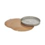 Perfo. Fluted Tart Mold St-St Remov.Base DIA: 24Cx2.5