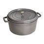 Cocotte Rund 34Cm Grå 12,6L