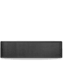 Plastic Rect Blk Melamine Fat 56 X 15.3Cm