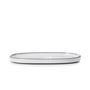 Caractere Gourmet Saucer White 18 x 11cm Cumulus