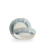Lyra Blue Organic Walled Bowl 20cm