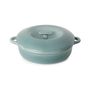 Bombance Round Cocotte 31Cm Induction With Porcelain Lid Cloud Grey