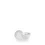 White Contour Dip Pot 8.5Cm