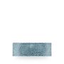 Raku Topaz Blue Oblong Plate 24.7 x 8.8cm