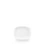 White Oblong Chefs Tallerken 15.4 X 12.6Cm