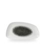Raku Quartz Black Chefs Geo Tallerken 30 X 15.5Cm