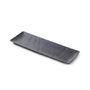 Basalt Rectangular Plate 33X11Cm Matt slate style