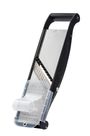 Louis Tellier (Bron Coucke) Mandoline Compact Pro Basalt + 2 blades 4 and 10 mm + pusher