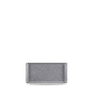Plastic Rect Granite Melamine Fat 30 X 14.5Cm