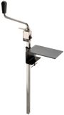 Louis Tellier Professionnal manual can opener - Nickel plated - Table clamp - 550 mm