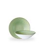 Stonecast Sage Green Evolve Deep Coupe Bowl 19.6cm H: 5.5cm 75cl