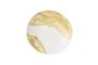 Inked Tide Gold * Natural Bowl * 25cm H:5cm 150cl