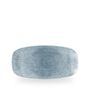 Raku Topaz Blue Chefs Oblong Tallerken 29.8 X 15.3Cm
