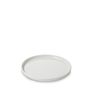 CONTRE JOUR Plate 21cm Alabaster white