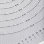 Baking Non-Stick Silicone Mat - Black 60 L:60cm W:39,9cm
