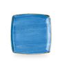Stonecast Cornflower Blue Kvadrat Dyp Tallerken 26.8Cm