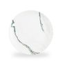 Inked Tide Accents Green / Evolve Coupe Plate  / 28.8cm