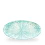 Stone Aquamarine Oval Chefs Tallerken 34.7 X 17.3Cm