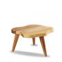 Wood Large Organic Stand Xcm 27.5 X 14.5Cm