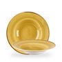 Stonecast Mustard Profile Wide Rim Bolle Large 28Cm
