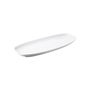 Club Rectangular Tallerken 36X15Cm White