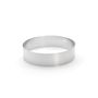 St. Steel Round Ring Dia:26 Cm Ht 6 Cm