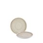Stonecast Canvas Natural Walled Plate 15.7cm