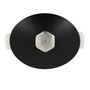 Revolution 2 Handle Lokk For Oval Cocott Satin Black