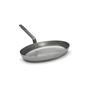 Oval Fish Frying Pan - Handle On The Side
