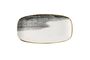 Homespun Accents Black Oblong Chefs Plate 29.8 x 15.3cm