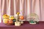 Ibr Cloche & Oak Base 20Cm Glass & Oak