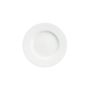 AMANDA WHITE Plate flat with rim - Ø16,5cm - H:15cm