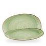 Stonecast Sage Green / Opal Organic Platter  / 34.5cm